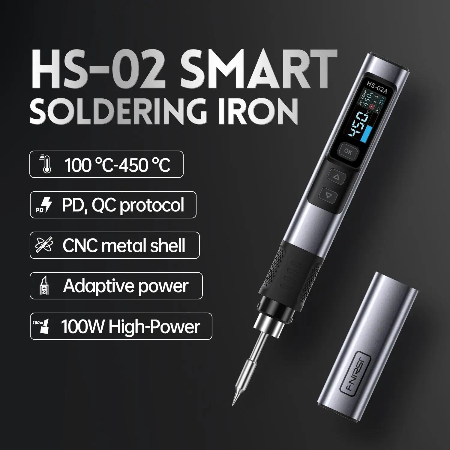 FNIRSI HS-02 ޴  ٸ, HS02A PD 100W,  µ  ,   , C210 